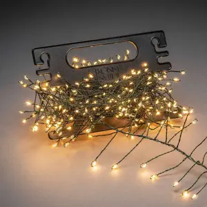 Konstsmide Christmas Guirlande Cluster verte enrouleur 400 lampes
