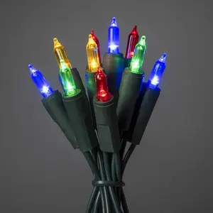 Comparateur de prix : Konstsmide Christmas Guirlande LED multicolore 20 lampes, 4,35 m