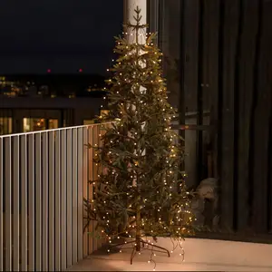 Comparateur de prix : Konstsmide Christmas Manteau d arbre LED globe, prémonté, 240 lampes