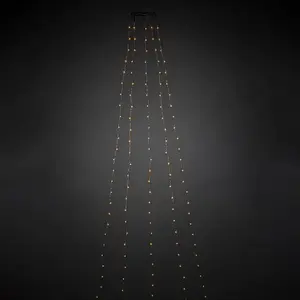 Konstsmide Christmas Manteau d’arbre, gouttes LED prémontées 200 lampesVendu paramazon