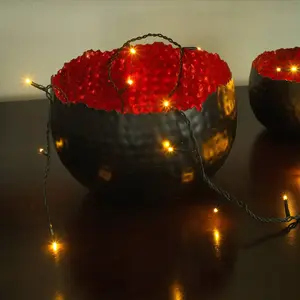 Comparateur de prix : Konstsmide 6354-820 Guirlande Lumineuse à Micro LED, Plastique, 7 W, Or