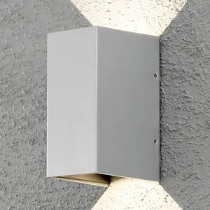 Konstsmide Applique d'extérieur LED Cremona 8 cm grise pas cher