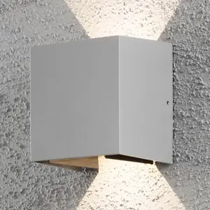 Comparateur de prix : Konstsmide Applique d'extérieur LED Cremona 13 cm grise