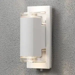 Konstsmide Applique d extérieur Potenza, Up & Down, blancheVendu parluminaire