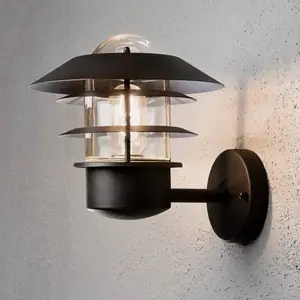 Comparateur de prix : Konstmide Konstsmide Applique Murale Modena Noir Peint