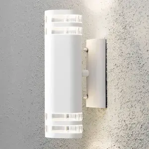 Comparateur de prix : Konstsmide Applique d’extérieur Modena à 2 lampes, blanche