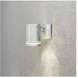 Comparateur de prix : Konstsmide Applique d'extérieur Modena fente, 1 lampe grise