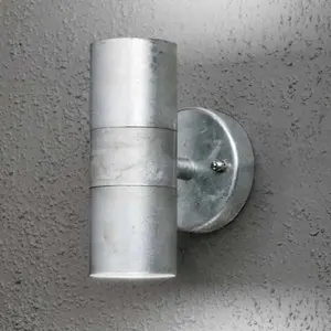 Comparateur de prix : Konstsmide Applique d'extérieur galvanisée Modena à 2 lampes