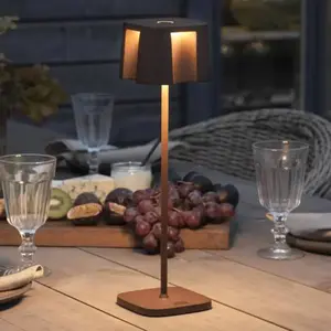 Comparateur de prix : Konstsmide Lampe décorative LED Nice port charge USB, rouille