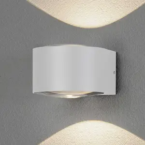 Comparateur de prix : Konstsmide Applique d’extérieur LED Gela, up/down, blanche