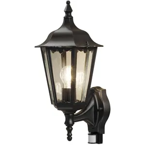 Comparateur de prix : Firenze Grande Lanterne d'Extérieur Classique Up Light pir Noir, IP44 - Konstsmide