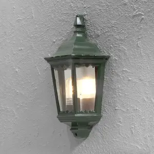 Firenze Lanterne d'extérieur classique à encastrer verte, IP43 - KonstsmideVendu parluminaire