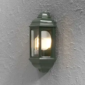 Konstsmide - Cagliari Applique murale d'extérieur simple lanterne - Vert, IP43Vendu parluminaire