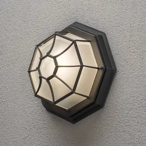Comparateur de prix : Konstsmide Applique d'extérieur WALL ROOF noire
