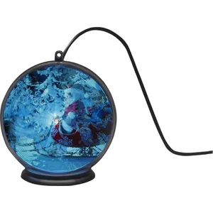 Konstsmide Christmas Boules hologramme 3D, paysage hivernal, 42 LED pas cher