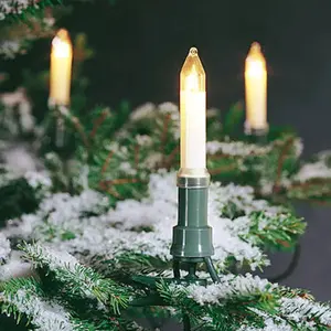 Konstsmide Christmas Guirlande arbre pr l'extérieur ac 16 bougies 12 mVendu parluminaire