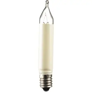 Konstsmide 1052-020 Petite ampoule en forme de bougie E10 8 V clair pas cher