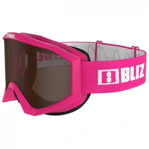 Comparateur de prix : Masque Bliz Liner rose fuchsia avec lentille miroir marron