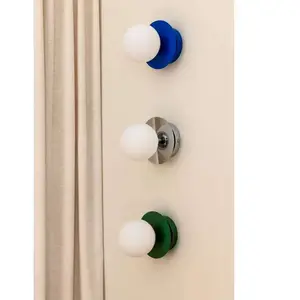 Globen Lighting plafonnier Art Déco, IP44, vert/blancVendu parluminaire