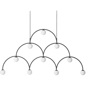 Pholc BOUNCE-Suspension Métal 10 lumières H91cm Ø168cm