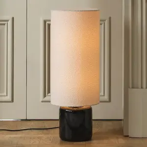 Lampe sur pied Florian de Globen Lighting, blanc/noir, hauteur 80 cmVendu parluminaire