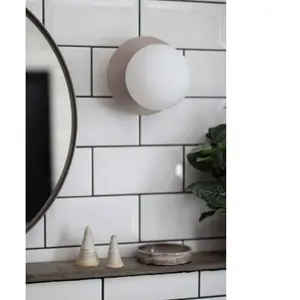 Art Deco Apllique Murale/Plafonnier IP44 White - Globen LightingVendu parluminaire