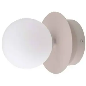 Globen Lighting plafonnier Art Déco, IP44, marron/blancVendu parluminaire
