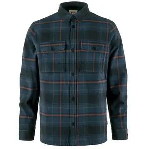 Fjällräven Övik Lite Padded Shirt - Chemise homme Dark Navy / Indigo B... pas cher