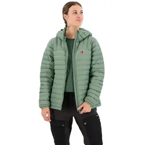 Comparateur de prix : Fjällräven Expedition Lätt Hoodie - Doudoune femme Patina Green XXS