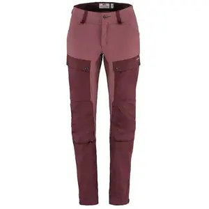 Comparateur de prix : Fjallraven Fjällräven Femme Keb Trousers Trekking, Port/Mesa Purple, 42/R