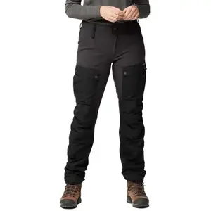 Comparateur de prix : Fjällräven - Women's Keb Trousers - Pantalon de trekking taille 46 - Regular, noir