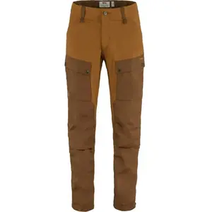 Fjällräven Homme Keb Trousers Trekking, Timber Brown/Chestnut, 60/R pas cher