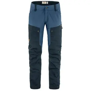 Comparateur de prix : Fjällräven Homme Keb Trousers Trekking, Dark Navy/Uncle Blue, 60/R