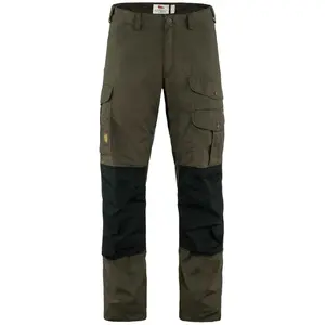 Fjällräven Homme Barents Pro Trousers Trekking, Dark Olive/Black, 52 pas cher