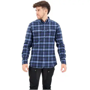 Fjällräven Skog Shirt - Chemise homme Indigo Blue / Dark Navy XS pas cher