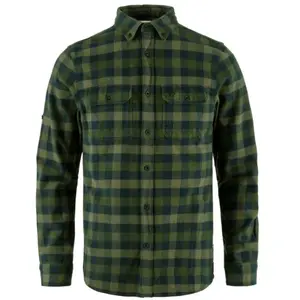 Fjällräven Skog Shirt - Chemise homme Deep Forest / Laurel Green LVendu parhardloop