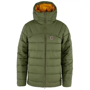 Comparateur de prix : Fjällräven Expedition Mid Winter Jacket - Doudoune homme Green / Mustard Yellow XS