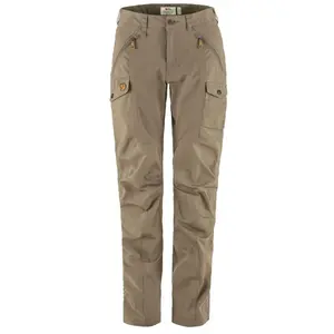 Fjällräven Fjallraven 89638-244 Nikka Trousers Curved W Pants Femme Suede Brown Taille 40