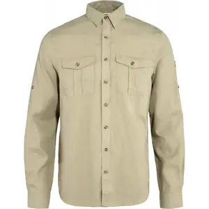 Fjällräven - Övik Travel Shirt L/S - Chemise taille XS, beige pas cher