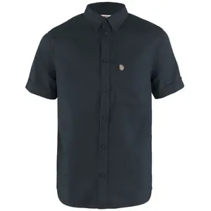 Comparateur de prix : Fjällräven - Övik Travel Shirt S/S - Chemise taille L, bleu