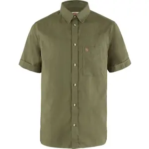 Fjällräven - Övik Travel Shirt SS - Chemise homme Green - XS
