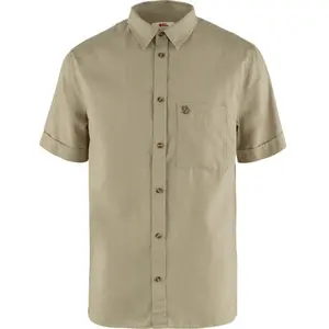 Comparateur de prix : Fjallraven Fjällräven - Övik Travel Shirt S/S - Chemise taille XXL, beige