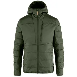 Comparateur de prix : Fjallraven Fjällräven - Keb Hoodie - Veste synthétique taille L, vert olive
