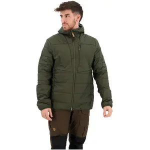 Comparateur de prix : Fjällräven - Keb Hoodie - Veste synthétique taille M, vert olive