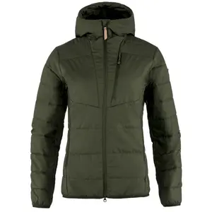 Comparateur de prix : Fjällräven Keb Padded Hoodie - Doudoune femme Deep Forest M