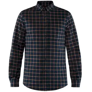 Comparateur de prix : Fjallraven Fjällräven Övik Flannel Shirt - Chemise homme Dark Navy L
