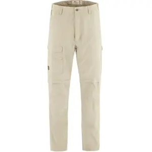 Fjällräven - Travellers MT Zip-Off Trousers - Pantalon de trekking taille 48, light beige pas cher