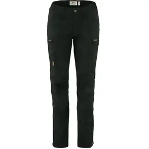 FJÄLLRÄVEN Fjallraven Kaipak Trousers Curved W Pants Femme, Noir, 30
