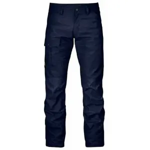 Comparateur de prix : Fjällräven Nils Trousers - Pantalon randonnée homme Dark Navy EU 46
