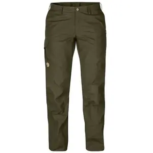 Comparateur de prix : Fjällräven - Women's Karla Pro Trousers - Pantalon de trekking taille 40 - Raw Length, brun